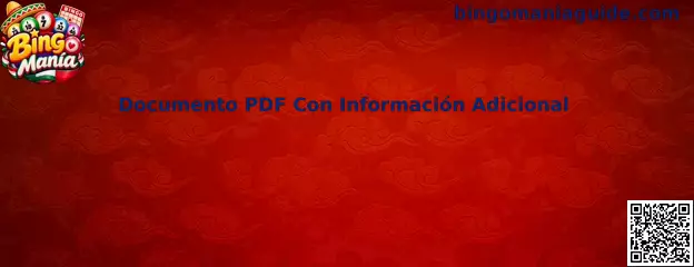Documento PDF Con Información Adicional para consultar el procedimiento de obtención del software de Bingo Manía