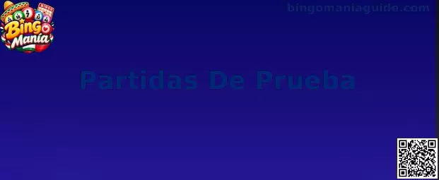 Vista relacionada con las Partidas De Prueba de Bingo Manía