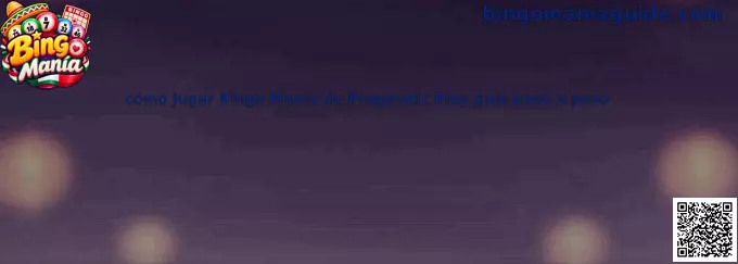 Imagen de referencia para aprender a jugar Bingo Manía de Pragmatic Play paso a paso